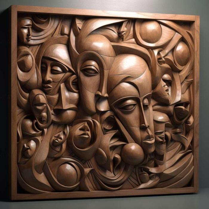 نموذج ثلاثي الأبعاد لآلة CNC 3D Art 